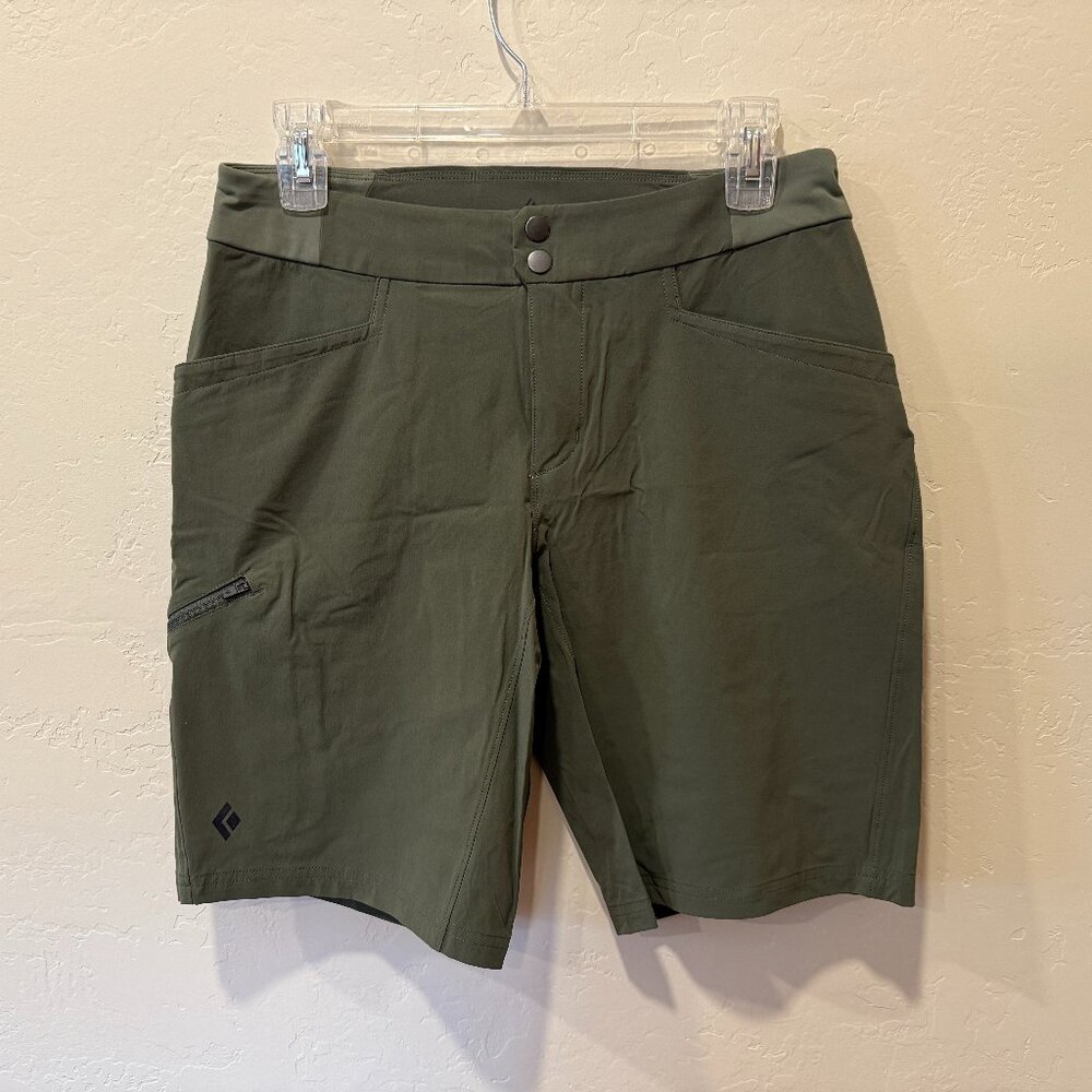 NWOT Black Diamond Women's Valley Shorts - Color: Tundra (Olive Green) - Size 6
